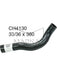 Mackay Radiator Upper Hose Commodore VE VF 3.6L V6 CH4130 Radiator and Heater Hoses Mackay - Micks Gone Bush