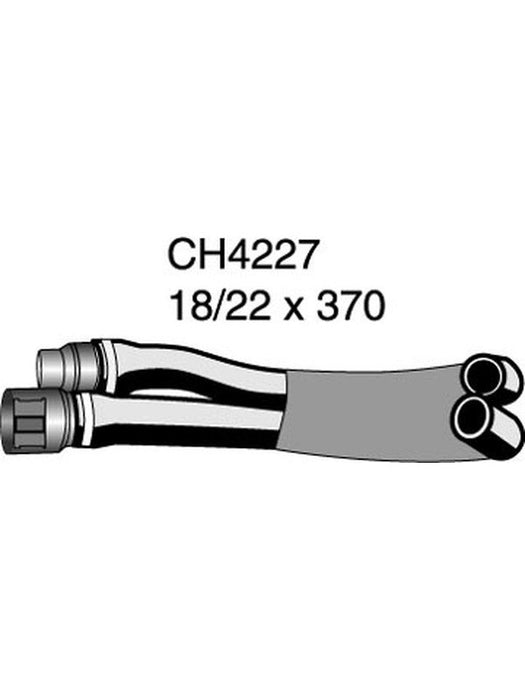 Mackay Front Hose Assembly Inlet & Outlet Commodore VE Wm V8 6.0L CH4227 Radiator and Heater Hoses Mackay - Micks Gone Bush