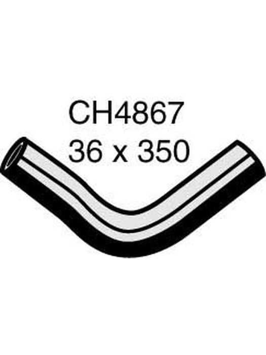 Mackay Radiator Lower Hose CH4867 Radiator and Heater Hoses Mackay - Micks Gone Bush
