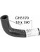 Mackay Engine By Pass Hose Triumph Tr4 2.1L CH5170 Radiator and Heater Hoses Mackay - Micks Gone Bush