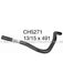 Mackay Heater Hose Holden Cruze Yg 1.5 Litre M15A Inlet 02-06 CH5271 Radiator and Heater Hoses Mackay - Micks Gone Bush