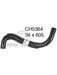 Mackay Bottom Hose Mitsubishi Triton ML & MN Chassis Ka4 2.5Lt 4D56T CH5364 Radiator and Heater Hoses Mackay - Micks Gone Bush