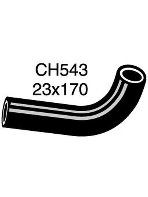 Mackay Radiator Upper Hose Leyland Mini 1.0L I4 CH543 Mackay - Micks Gone Bush