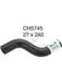 Mackay Radiator Upper Hose Left CH5745 Radiator and Heater Hoses Mackay - Micks Gone Bush