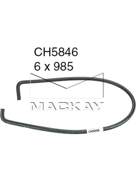 Mackay Coolant Recovery Tank Hose CH5846 Overflow & Recovery Tanks Mackay - Micks Gone Bush