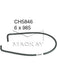 Mackay Coolant Recovery Tank Hose CH5846 Overflow & Recovery Tanks Mackay - Micks Gone Bush