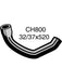 Mackay Radiator Lower Hose Ford Falcon Xt 3.1L I6 CH800 Mackay - Micks Gone Bush