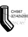 Mackay Radiator Lower Hose For Toyota Landcruiser Fj45R 4.2L I6 CH987 Mackay - Micks Gone Bush