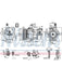 Nissens Compressor For VW Up Aa 1.0L Pet 10/12-11/14 Dv9 12V 6Pv 100mm CM2111N Nissens - Micks Gone Bush