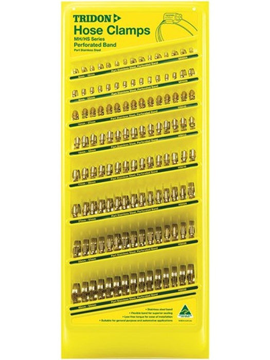 Tridon Clamp Merchandiser Part Stainless Steel Perforated CM4HC Tridon - Micks Gone Bush
