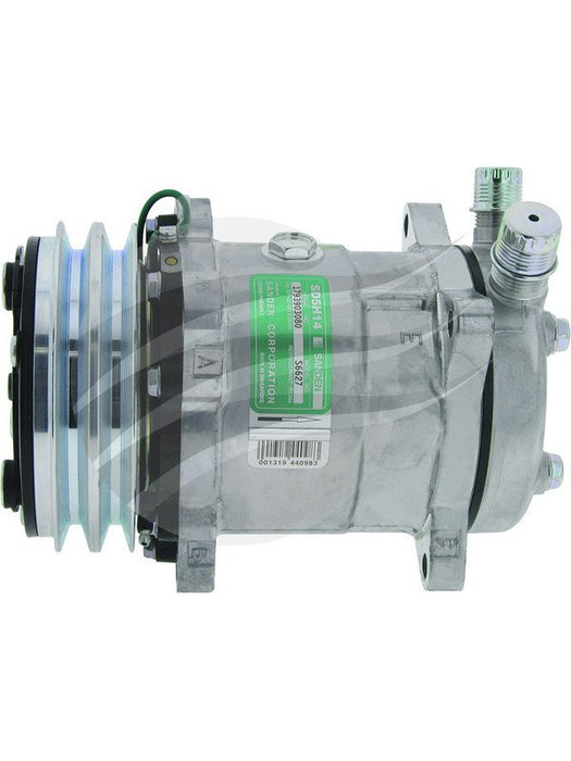 Sanden Compressor Sd5H14 24V 2A 132mm Vor Ear Mount Fl Head CM6627 Sanden - Micks Gone Bush