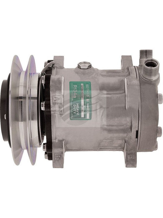 Sanden Compressor Sd7H15 24V 1C 153mm Vo Rear Mount Je Head CM7947 Sanden - Micks Gone Bush
