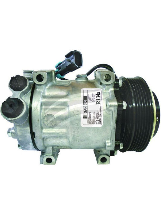 Sanden Compressor Western Star Sd7H15Shd 12V 6Pv 125mm Pad Direct Mount CM8071 Sanden - Micks Gone Bush