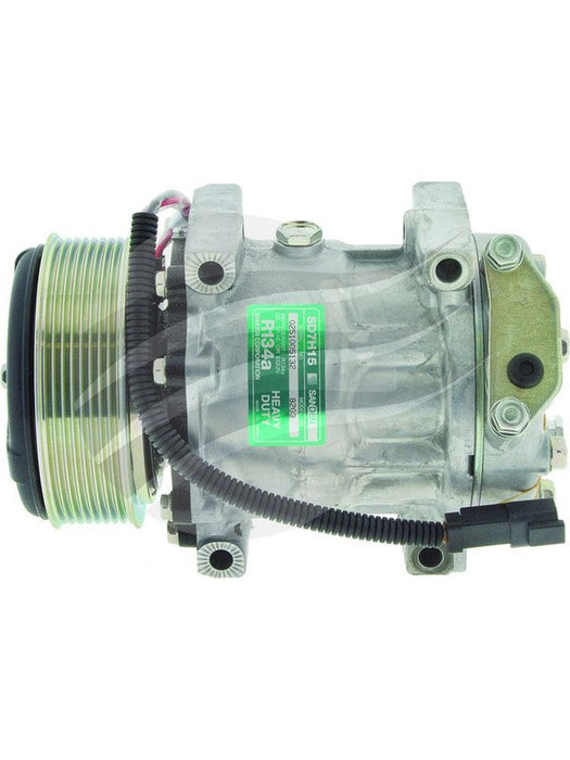 Sanden Compressor Jcb Vm115 Sd7H15 12V 8Pv 120mm Pad Direct Mount Wp CM8203 Sanden - Micks Gone Bush
