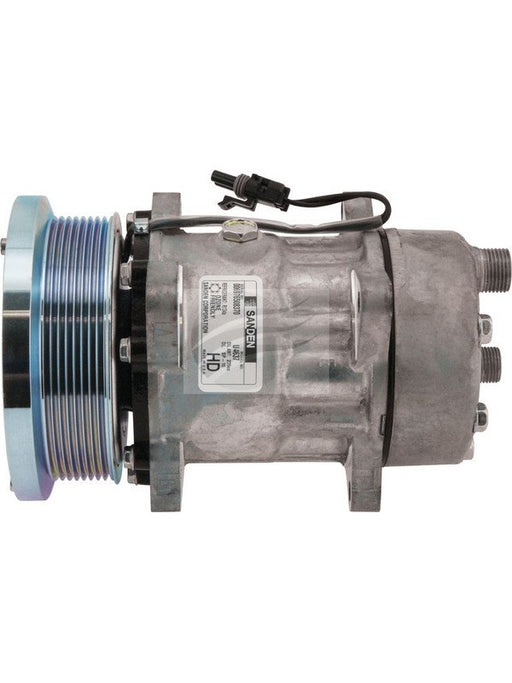 Sanden Compressor Sd7H15 12V 8Pv 133mm Hor Ear Mount Kc Head CM8637 AC Compressors Sanden - Micks Gone Bush