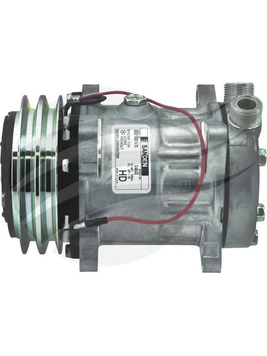 Sanden Compressor Agco Sd7H15 12V 2A 132mm Vtor Ear Mount Cb Head CM8643 Sanden - Micks Gone Bush
