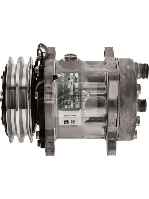 Sanden Compressor Sd7H13 12V 2A 125mm Hor Ear Mount Hor Kg CMA940 Sanden - Micks Gone Bush