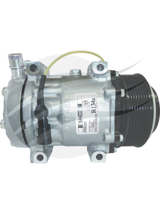 Sanden Compressor For Iveco Powerstar Sd7H15 24V 8Pv 126mm Vor Direct CMA968 Sanden - Micks Gone Bush
