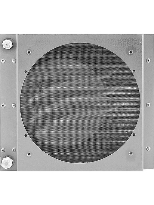 Jayair Condenser Univ Tf 350mm X 312mm 75mm Thick Complete w/ Fan Shroud CN3260 Jayair - Micks Gone Bush