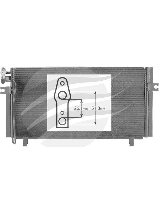 Jayair Condenser For Nissan 200Sx S14-On 98 Use Date As Guide Only CN5049 Jayair - Micks Gone Bush