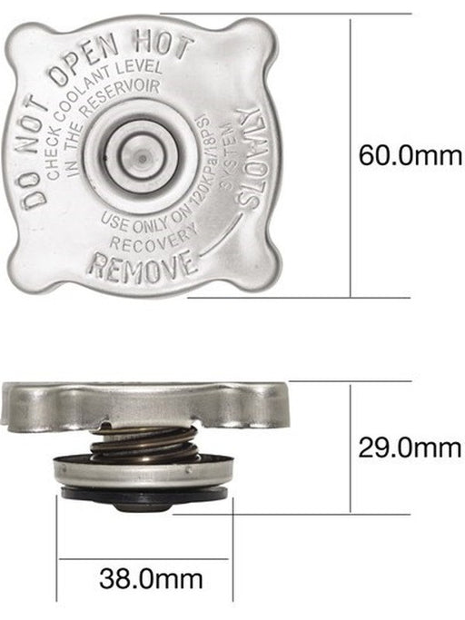 Tridon Radiator Cap CO18125 Tridon - Micks Gone Bush