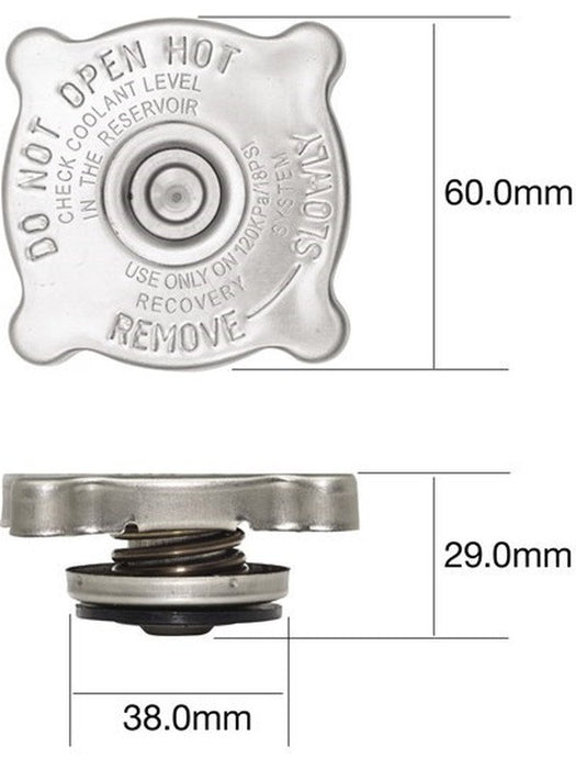 Tridon Radiator Cap CO18125 Tridon - Micks Gone Bush