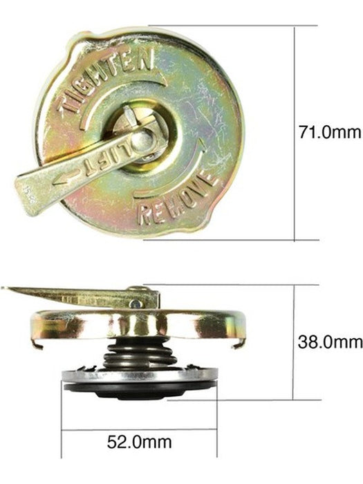 Tridon Radiator Cap Safety Lever CP15100L Tridon - Micks Gone Bush