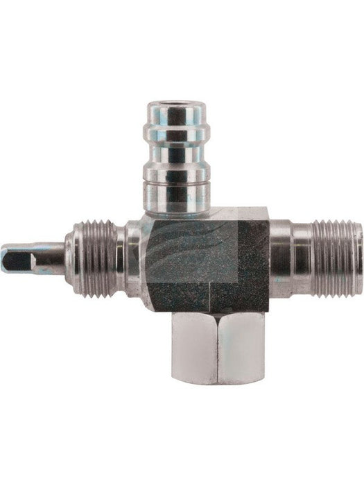 Jayair Csv #8 For X #8 Mior with Hi Side R134A Service Valve & B/Seat CP1942 Jayair - Micks Gone Bush