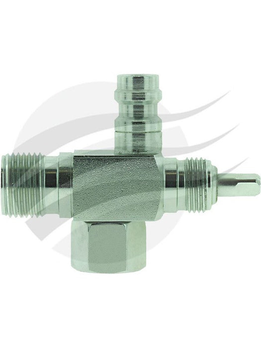 Jayair Csv #8For X #10 Mior Hi Side R134A Service Valve & B/Seat CP1945 Jayair - Micks Gone Bush