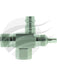 Jayair Csv #8For X #10 Mior Hi Side R134A Service Valve & B/Seat CP1945 Jayair - Micks Gone Bush