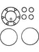 Jayair Gasket Kit Gm V5 Delphi CP8817 Jayair - Micks Gone Bush