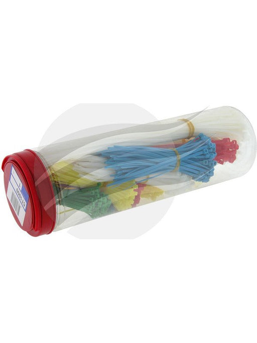 Jaylec Cable Tie Assortment 1,000Pcs Assorted Colours & Sizes CT1000 Cable Ties Jaylec - Micks Gone Bush