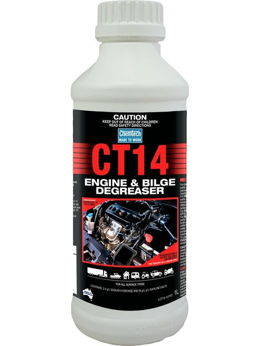 Chemtech CT14 Engine & Bilge Degreaser 1L CT14-1L CHEMTECH - Micks Gone Bush