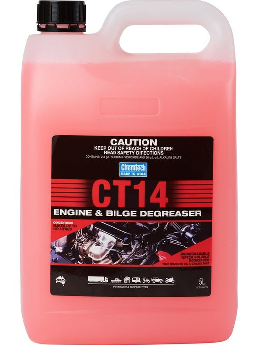Chemtech CT14 Engine & Bilge Degreaser 5L CT14-5L CHEMTECH - Micks Gone Bush