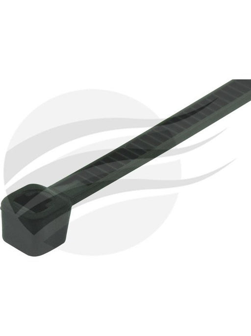 Jaylec Cable Tie 150mm X 3.6mm Black Nylon [ref Narva 56402] Pack 100 CT4001 Cable Ties Jaylec - Micks Gone Bush