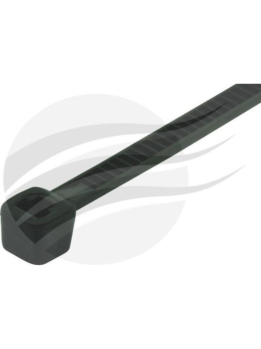Jaylec Pack 100 Cable Tie 200mm X 3.6mm Black Uv & Heat Resistant Nylon CT4002 Cable Ties Jaylec - Micks Gone Bush