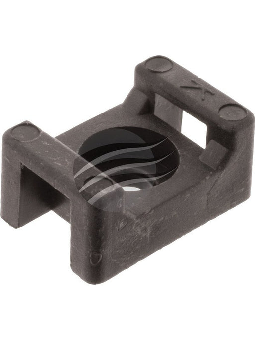 Jaylec Cable Tie Mount Screw Down H 7mm x L 15mm x W 10mm Black Pack of 10 CT4015BL Cable Ties Jaylec - Micks Gone Bush