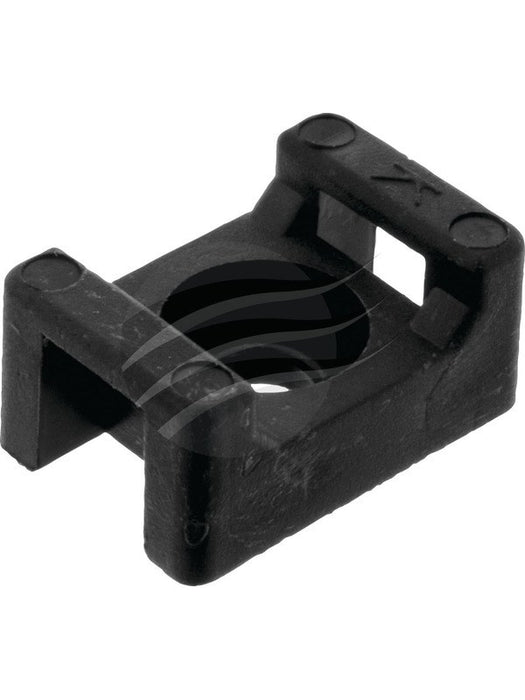 Jaylec Pkt 100 Cable Tie Mount Screw Down H7mm X L15mm X W10mm CT4015 Cable Ties Jaylec - Micks Gone Bush