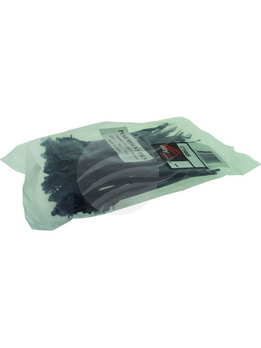 Jaylec Pack 100 Cable Tie 160mm X 3.5mm Push Mount CT5008 Cable Ties Jaylec - Micks Gone Bush