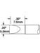 Metcal Cartridge Chisel Large 5MM X 8MM Lg 30Deg CVC-9CH0050S METCAL - Micks Gone Bush