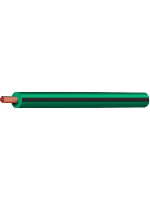 Tycab 2mm Single Core Trace Cable Green Black 100M (8/0.32 V90) CW1265 Tycab - Micks Gone Bush