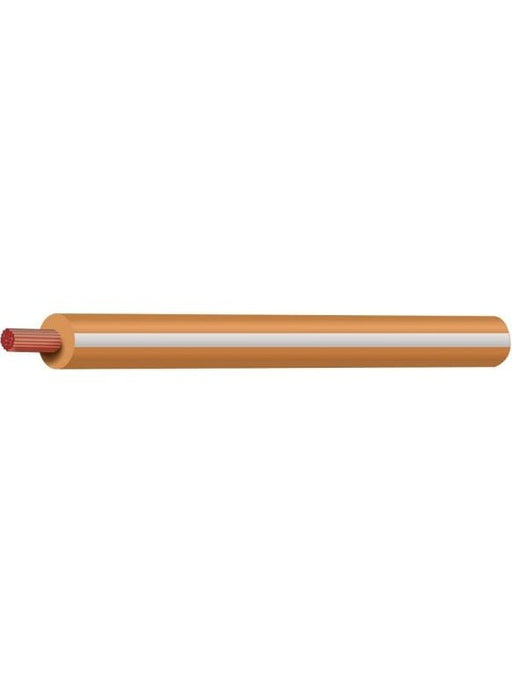 Tycab 3mm Single Core Trace Cable Brown White 100M (14/0.32) (Auto 150) CW1332 Tycab - Micks Gone Bush