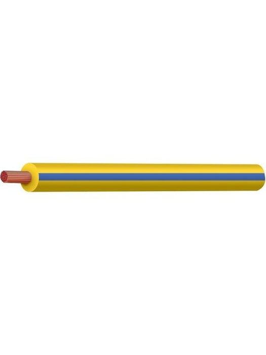 Tycab 3mm Single Core Trace Cable Yellow Blue 100M (14/0.32) (Auto 150) CW1334 Tycab - Micks Gone Bush