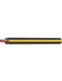 Tycab 3mm Single Core Trace Cable Black Yellow 30M (14/0.32) (Auto 150) CW1336 Tycab - Micks Gone Bush