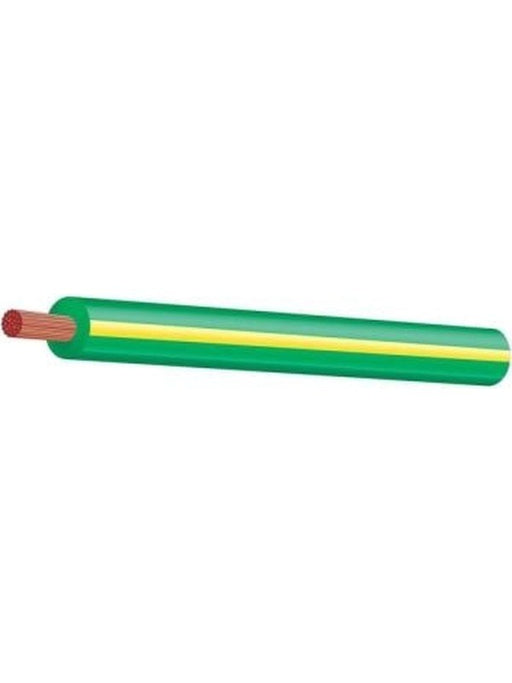 Tycab 3mm Single Core Trace Cable Green Yellow 30M (14/0.32) (Auto 150) CW1354 Tycab - Micks Gone Bush