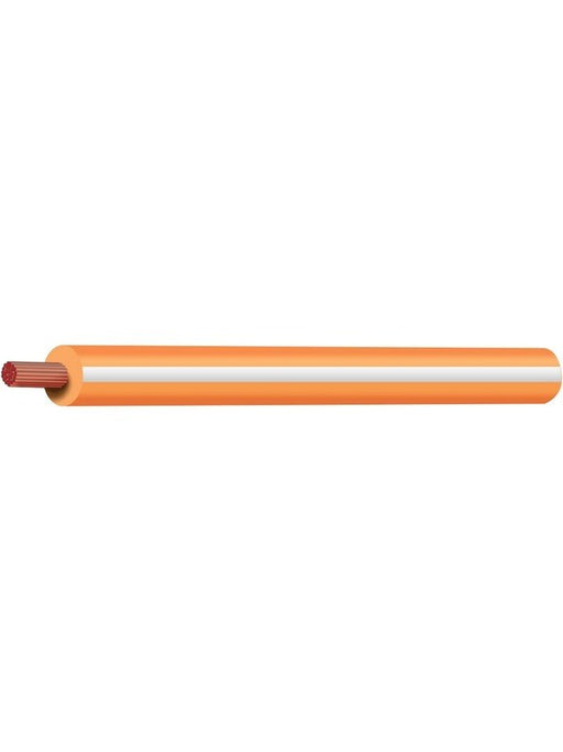 Tycab 3mm Single Core Trace Cable Orange White 100M (14/0.32) (Auto CW1362-100 Coax. Cables & Connectors Tycab - Micks Gone Bush
