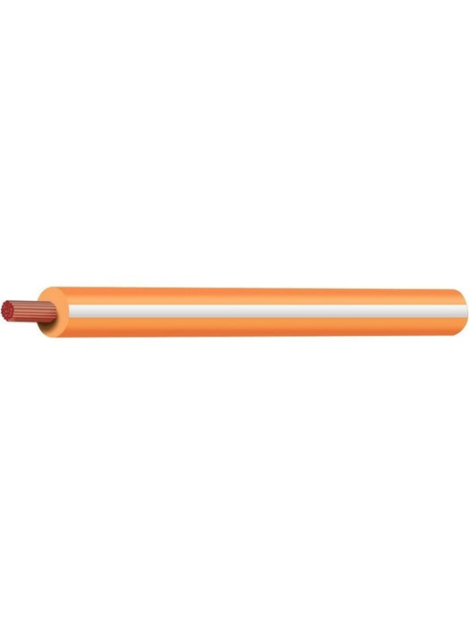 Tycab 3mm Single Core Trace Cable Orange White 100M (14/0.32) (Auto CW1362-100 Coax. Cables & Connectors Tycab - Micks Gone Bush