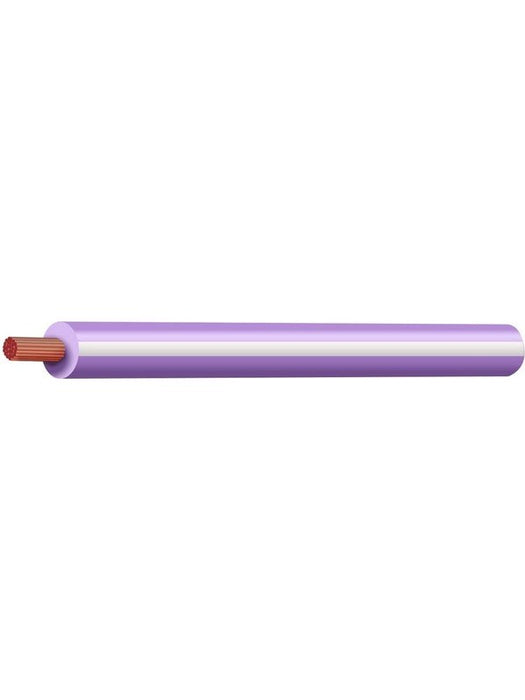 Tycab 3mm Single Core Trace Cable Violet White 100M(14/0.32)(Auto 150) CW1385 Coax. Cables & Connectors Tycab - Micks Gone Bush