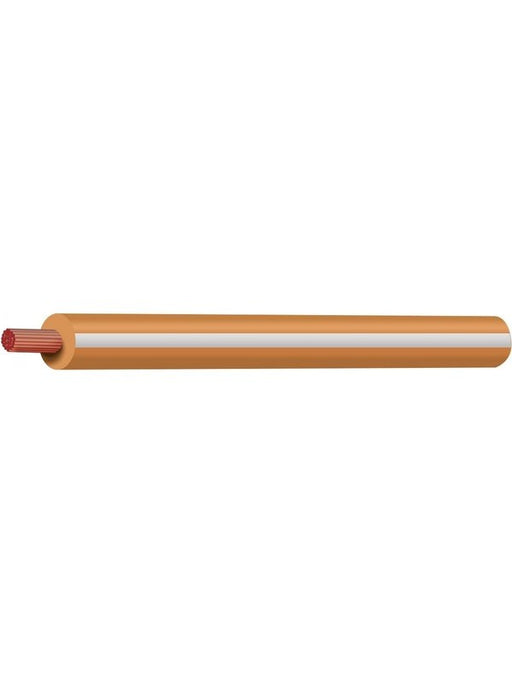 Tycab 4mm Single Core Trace Cable Brown White 500M (23/0.32) (Auto CW1431-500 Tycab - Micks Gone Bush
