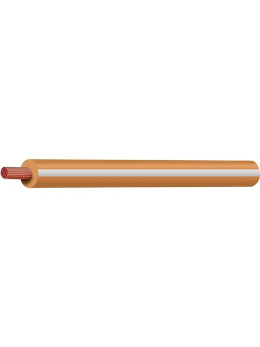 Tycab 4mm Single Core Trace Cable Brown White 500M (23/0.32) (Auto CW1431-500 Tycab - Micks Gone Bush